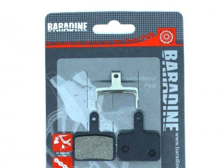 Гальмівні колодки Baradine DS-10 для дискових гальм Shimano велосипеда