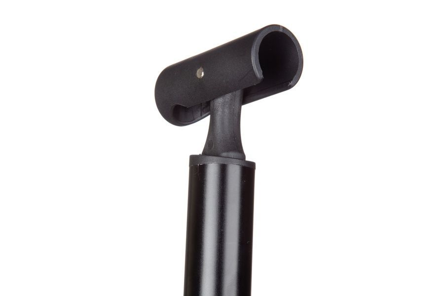Насос компактный DNK Step 20 алюминий, макс. давление 80 psi, с манометром на шланге, головка под FV/AV