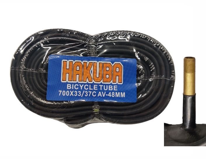 Велосипедная камера 28" 700C -  Hakuba, AV48 (33-37C)