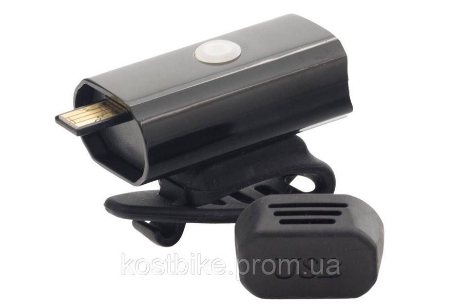 Фонарь Denotto JY-7066 черный на Li аккумуляторе