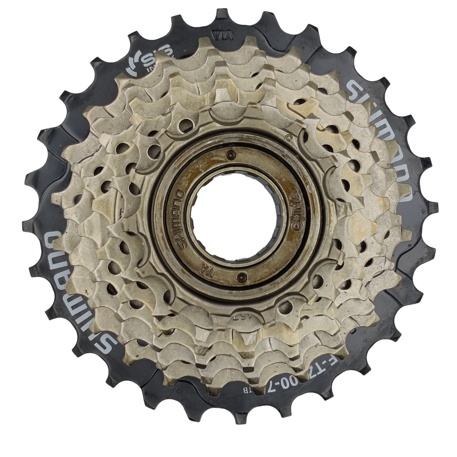 Тріскачка Shimano 7 зірок для велосипеда MF-TZ500, 14-28, 7 зірок