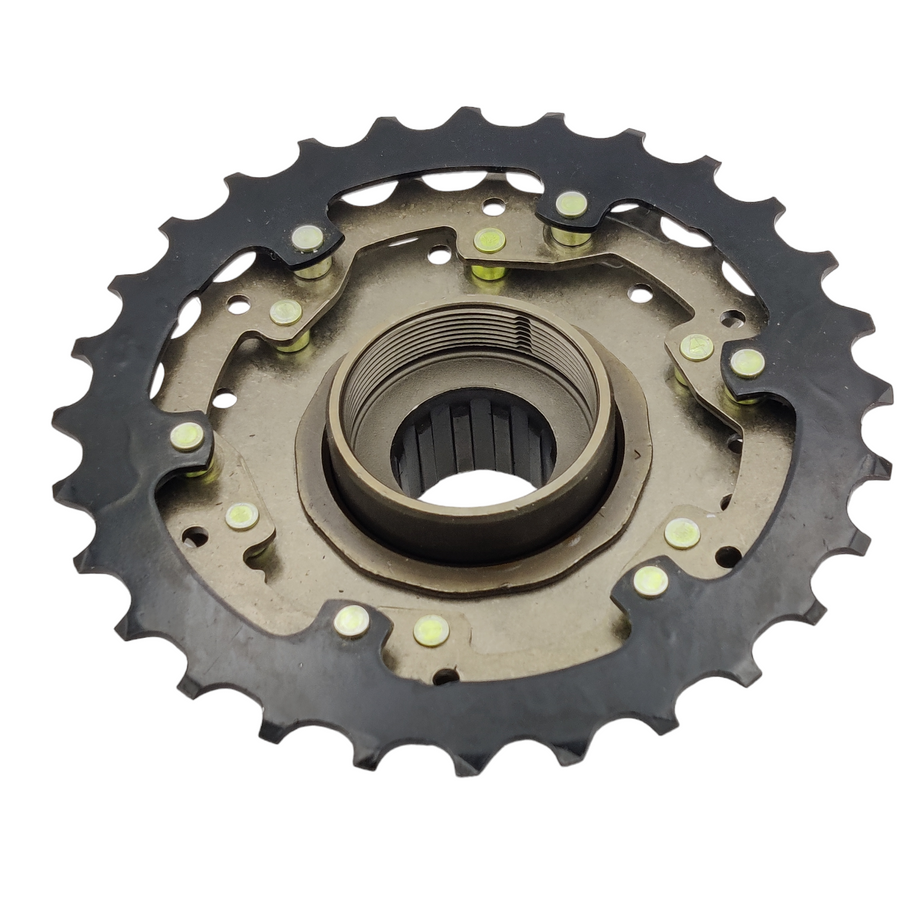 Тріскачка Shimano 7 зірок для велосипеда MF-TZ500, 14-28, 7 зірок