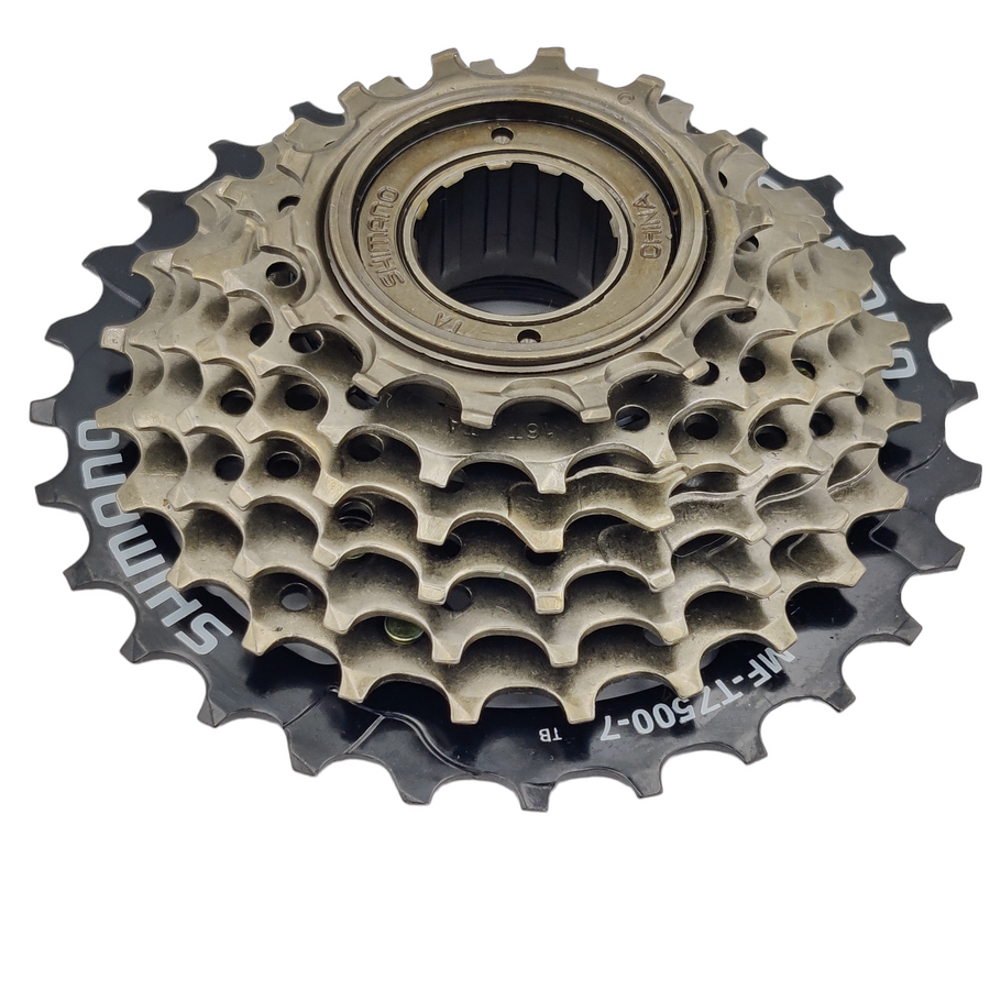 Тріскачка Shimano 7 зірок для велосипеда MF-TZ500, 14-28, 7 зірок