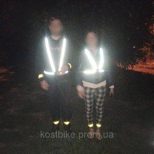 Светоотражающий жилет салатовый для пешеходов, светоотражающий жилет для самоката велосипедиста