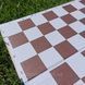 Картонная складная шахматная доска, производство Украины 35x35 см